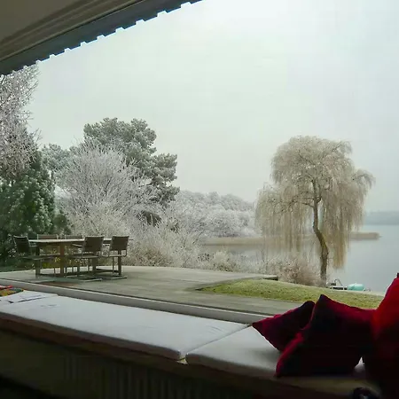 Lakeside House With Private Boat At Schaalsee